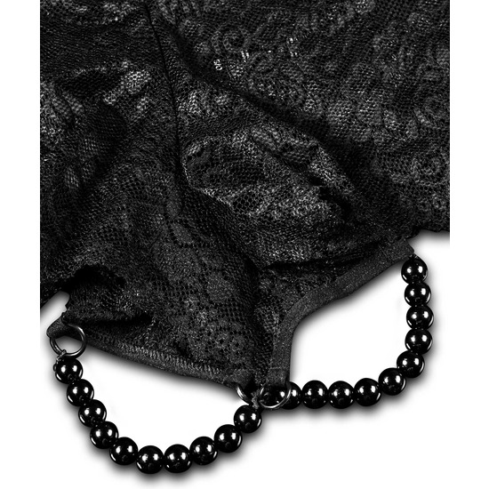 PLEASURE PEARL BSHORTS OS - BLACK