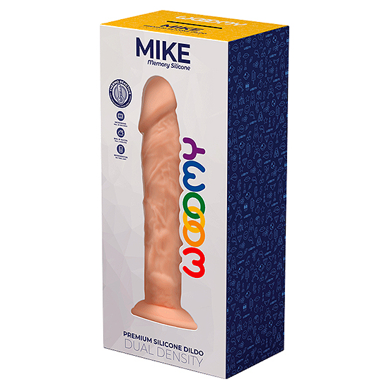 WOOOMY MIKE - DOUBLE DENSITY SILICONE PENIS 19.3 CM