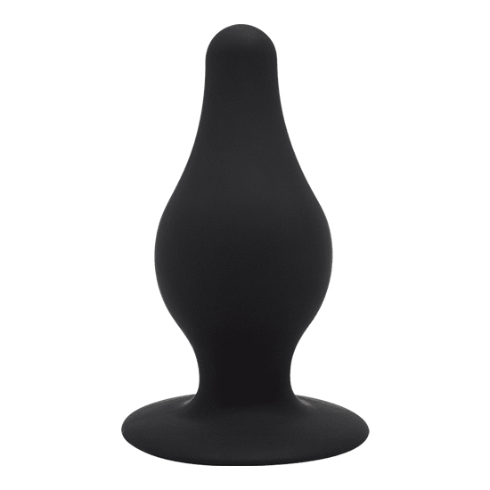 PLUG MODEL 2 SMALL SILICONE PLUG - BLACK