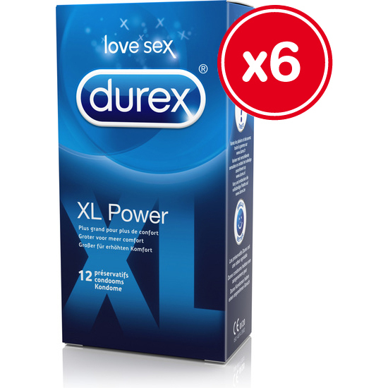 DUREX XL POWER 12 UDS (6 CAJAS)