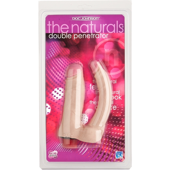 THE NATURALS DOUBLE PENETRATION PENIS WITH VIBRATOR