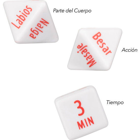 TEMPT & TEASE DICE - SPANISH