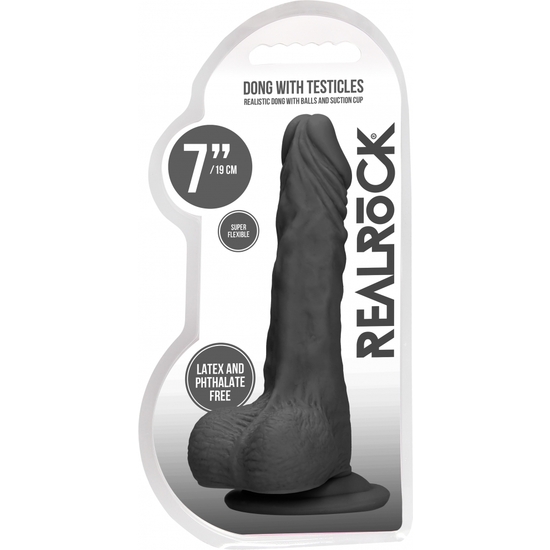 DONG WITH TESTICLES 7 - BLACK