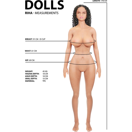 SHOTS DOLLS RIHA - REALISTIC DOLL