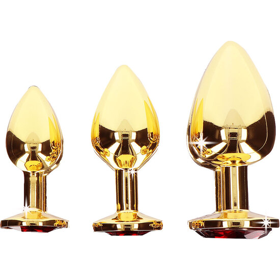 TABOOM ANAL PLUG WITH DIAMOND JEWEL - S