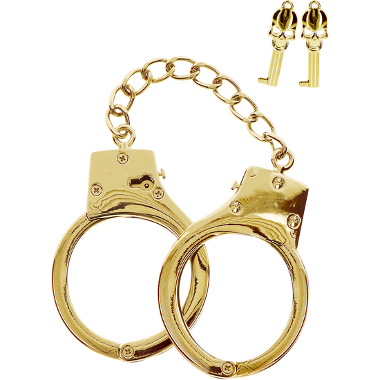 TABOOM GOLDEN BDSM HANDCUFFS