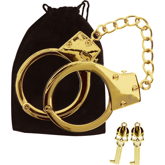 TABOOM GOLDEN BDSM HANDCUFFS