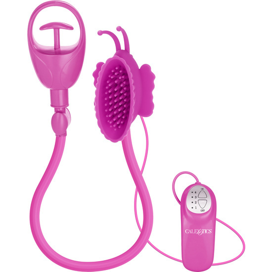 BUTTERFLY CLITORAL PUMP PINK (ST - )