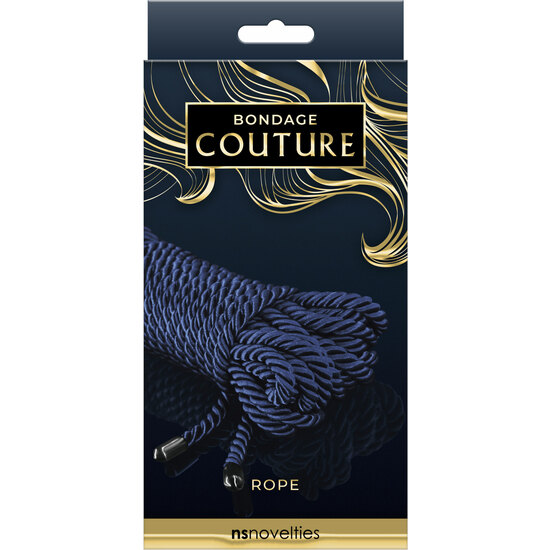 BONDAGE COUTURE ROPE 7.5 METER BLUE