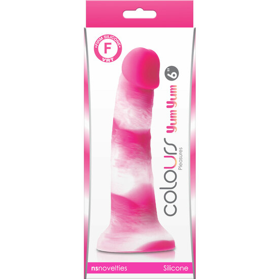 YUM YUM DILDO 6 INCH PINK