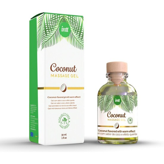 Buy Intt Vegan Coconut Kissable Massage Gel 15ml Intt Vegan Coconut Kissable Massage Gel 15ml