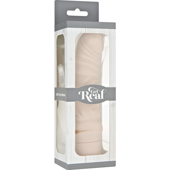 GET REAL MINI CLASSIC POINT G VIBRATOR NUDE