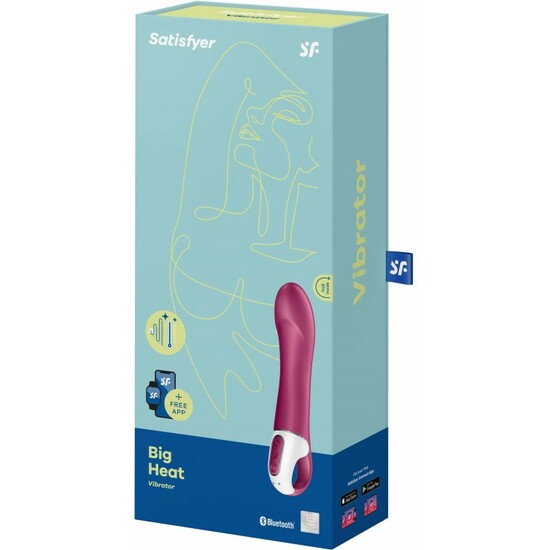SATISFYER BIG HEAT G-SPOT VIBRATOR WITH HEAT