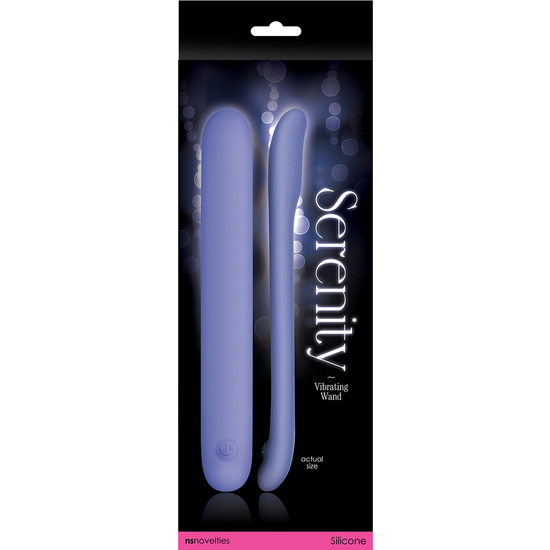 SERENITY MASAJEADOR CON VIBRADOR AZUL SERENITY MASAJEADOR CON VIBRADOR AZUL