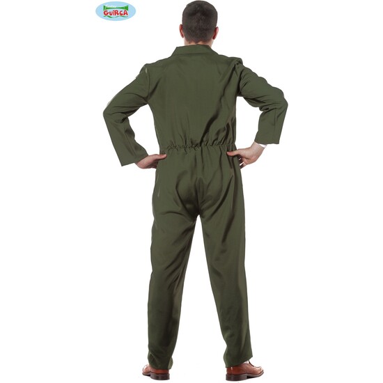 DISFRAZ ADULTO PILOTO CAZA TALLA 52-54