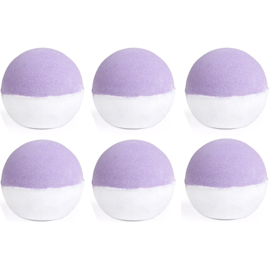 PACK 6 LAVENDER BATH BOMB