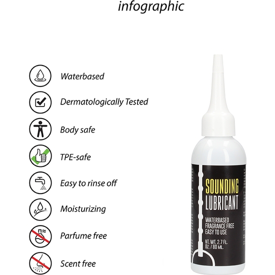 URETHRAL SOUNDING LUBRICANT - 80 ML