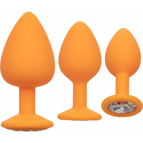Buy Anal Dilator Kit 3 Pcs - Orange Anal Dilator Kit 3 Pcs - Orange