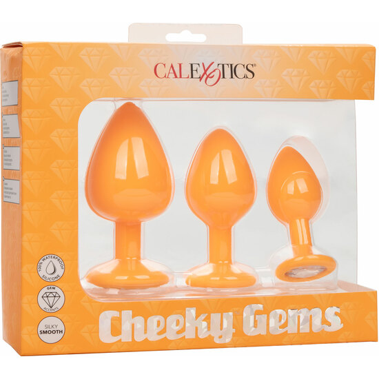 ANAL DILATOR KIT 3 PCS - ORANGE