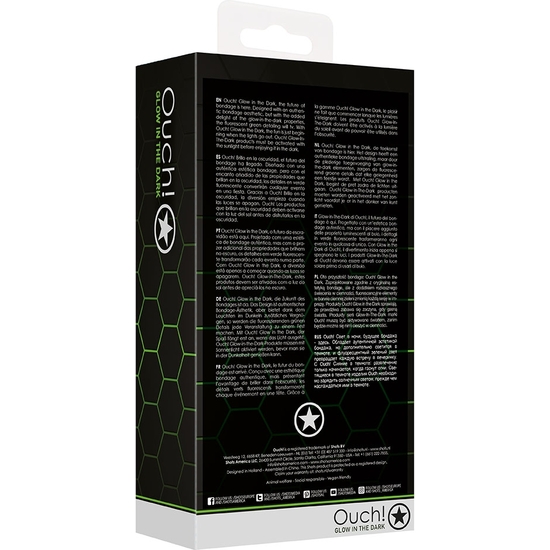 OUCH! - BDSM CONNECTOR - GLOW IN THE DARK