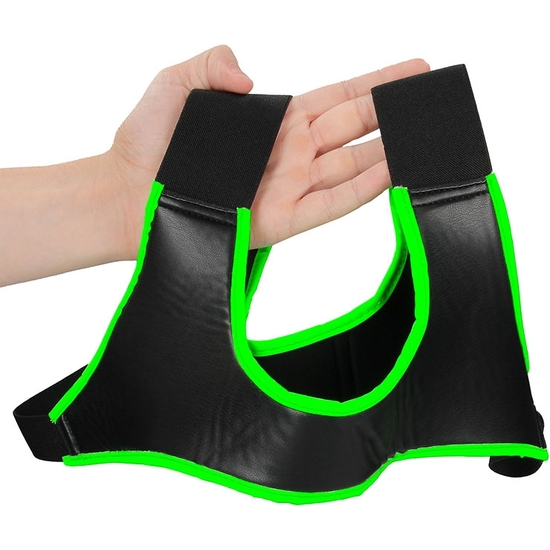 OUCH! - NEOPRENE HARNESS - GLOW IN THE DARK