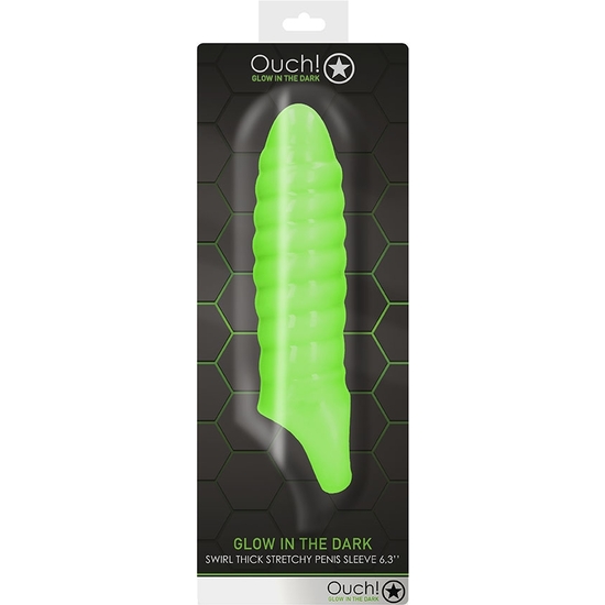 OUCH! - PENIS SHEATH- GLOW IN THE DARK
