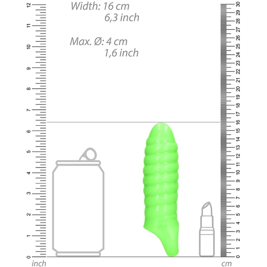 OUCH! - PENIS SHEATH- GLOW IN THE DARK