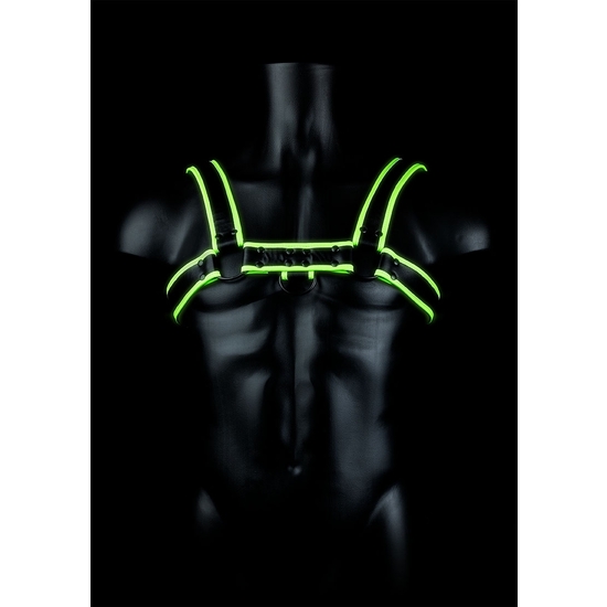 Ouch! - Chest Harness - Glow In The Dark