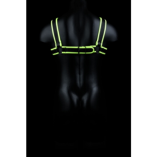 OUCH! - CHEST HARNESS - GLOW IN THE DARK