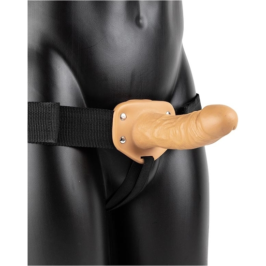 REALROCK - VIBRATOR WITH ADJUSTABLE STRAP-ON - 6/ 15.5 CM