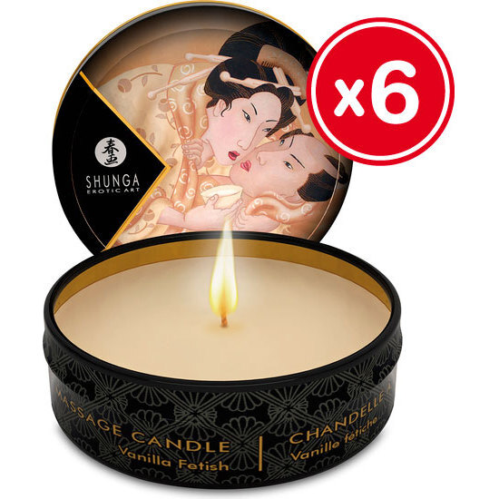 Buy Shunga Vanilla Massage Candle 6 X 30 Ml Shunga Vanilla Massage Candle 6 X 30 Ml