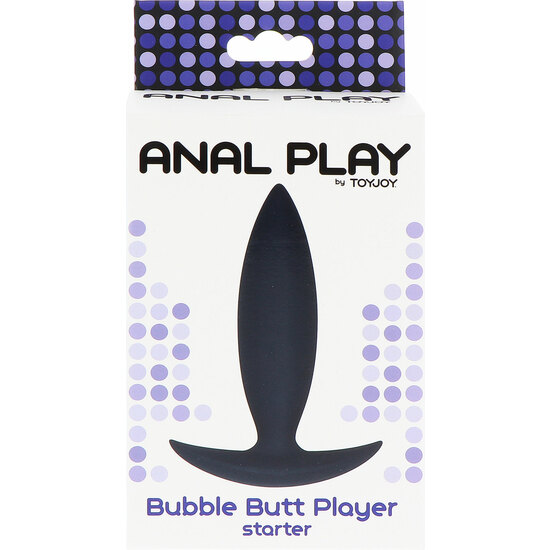 BUBBLE BUTT PLAYER PLUG BEGINNER LEVEL BLACK