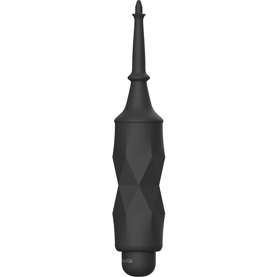 CIRCE - VIBRATING BULLET - ABS BULLET WITH SILICONE SLEEVE - 10-SPEED - BLACK