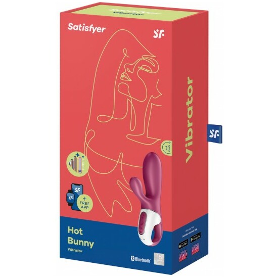 SATISFYER HOT BUNNY - VIBRATING BUNNY WITH HEAT