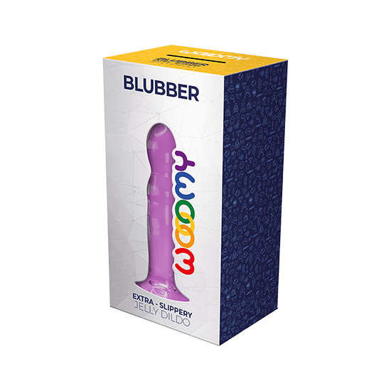 WOOOMY BLUBBER JELLY DILDO - PURPLE