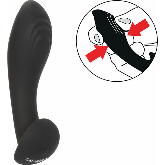 CALEXOTICS - SILICONE ANAL PLUG - BLACK