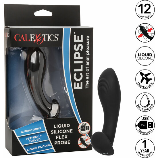 CALEXOTICS - SILICONE ANAL PLUG - BLACK