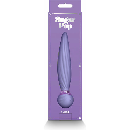 NOVELTIES - SUGAR POP TWIST - VIBRATOR - PURPLE