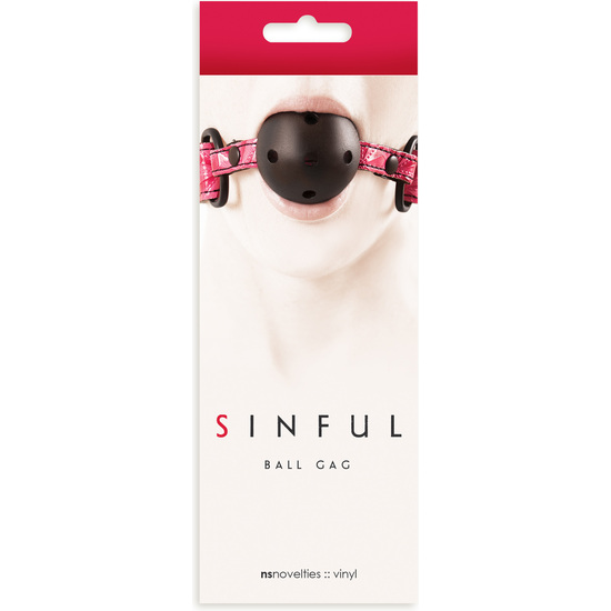 SINFUL GAG WITH PINK BALL