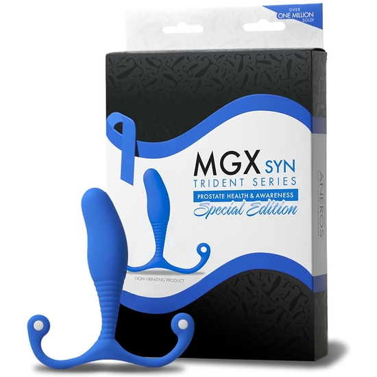 MGX SYN TRIDENT - PROSTATE STIMULATOR - BLUE