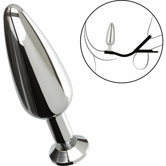 CALEXOTICS - STAR FUCKER SLIM PLUG - RING WITH SILVER PLUG