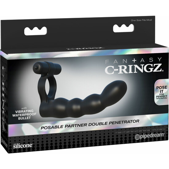 FANTASY C-RINGZ DOUBLE PENETRATION VIBRATOR RING