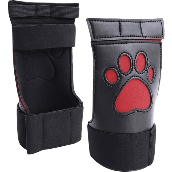 Buy Ouch Puppy Play - Puppy Paw Neoprene Gloves - Red Ouch Puppy Play - Puppy Paw Neoprene Gloves - Red