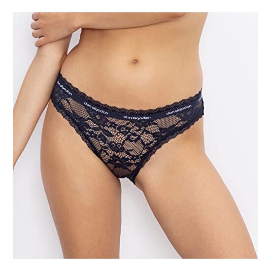 PACK 12 ASSORTED LACE BIKINI BLACK / BLUE / ANTHRACITE / MARON / GREEN / WHITE