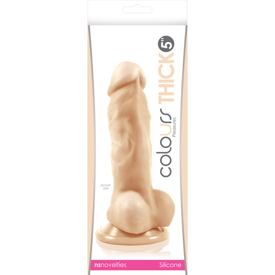 COLORS PLEASURE DILDO 5 INCH FLESH COLOR