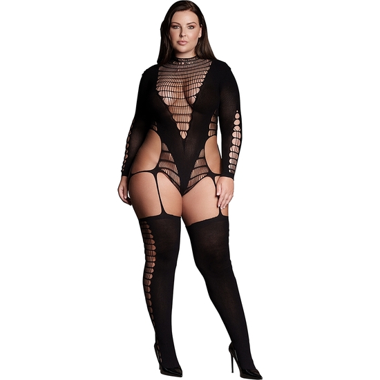 Buy Le D Sir-shade-kalyke Xxiii - Bodystocking With High Neck - Large Size Le D Sir-shade-kalyke Xxiii - Bodystocking With High Neck - Large Size