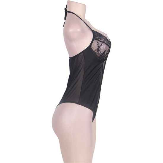 BLACK BODYSUIT - HOLLYWOOD MODEL