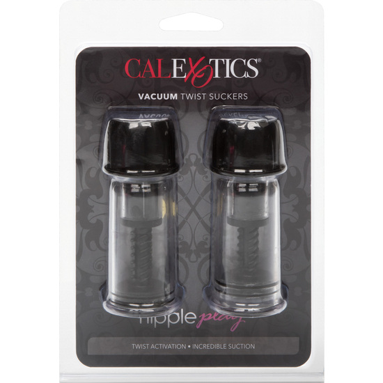 VACCUM TWIST BLACK NIPPLE SUCKERS