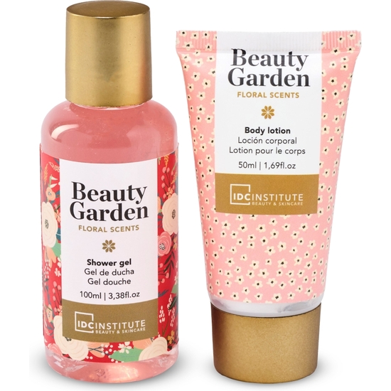 SCENTED FLOWERS COSMETIC BOX SET 2 PIECES