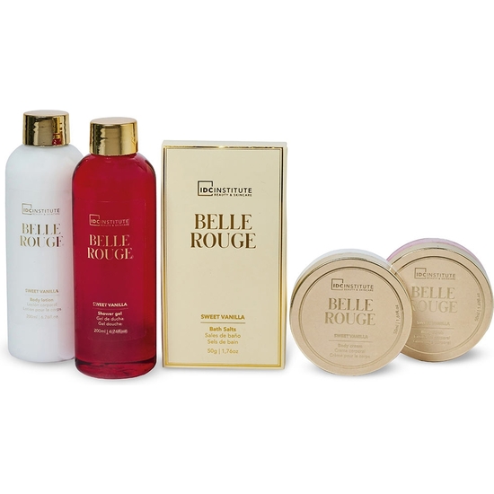 BELLE ROUGE NEEDLE BAG SET WITH 5 COSMETIC PIECES